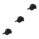 thumbnail image 5 of Gorra de béisbol Minnieouse Tapa dura de poliéster Etiqueta roja negra Talla única, 5 of 6
