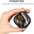 thumbnail image 4 of Fintie Squeeze Coin Purse,PU Leather Coin Pouch Change Holder for Woman Girls，black, 4 of 7