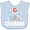 AE-Light Blue, variant on Inktastic Colorado Mountains and Clouds Boys or Girls Baby Bib