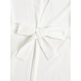 thumbnail image 3 of Womens Pajama Sets 3 Piece Lounge Set Ribbed Knit Cami Top and Shorts Soft Sleepwear with Robe Cardigan, 3 of 5