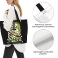 thumbnail image 4 of Beetlejuice Shoulder Bag Durable Reusable Grocery Bags Shopping Tote Bag for Women, 4 of 9