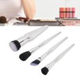 thumbnail image 4 of Brocha cosmética juego de brochas de maquillaje electrochapadas cerdas suaves profesionales tacto cómodo para salón de belleza ANGGREK Otros, 4 of 8