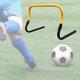 thumbnail image 1 of Barra de salto de para entrenamiento de agilidad, ligera, ajustable para ejercicios de pies, fútbol, ​​interior y exterior, baloncesto. Amarillo Negro, 1 of 8