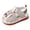 Beige, variant on Baby Toddler Boys Squeaky Sandals Rubber Sole Closed-Toe Non-Slip PU Leather Soft First Walkers Shoes (Pink, 5)