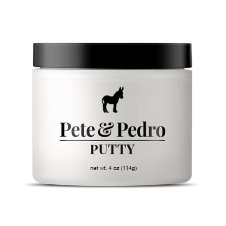 Pete & Pedro PUTTY XL - Strong Hold & Low Shine Hair Putty For Men  4 oz.