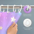 thumbnail image 5 of Pastel Stars Shower Curtain 72x72, Waterproof Washable Polyester Bathroom Curtain, Star Bath Curtain with 12 Plastic C Hooks, Machine Washable Fabric Bath Curtain for Bathroom Decor, 5 of 5