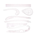 thumbnail image 4 of Raindrops Pattern Clothing Design Ruler Tailoring Tool for Sewing, Dressmaking, and Garment Crafting, 4 of 7