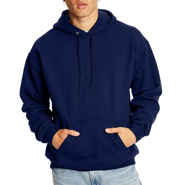 Hanes Men's Ultimate Cotton Heavyweight Pullover Hoodie Sweatshirt, Deep  Navy, Small at  Men's Clothing store