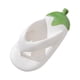 thumbnail image 5 of Chanclas de playa con forma de berenjena, zapatillas de EVA informales, antideslizantes para nadar Blanco 40 41, 5 of 9