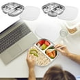 thumbnail image 6 of Stainless Steel Kids Plates, Compartmentalized toddler Dishware, BPA-Free Divided Plates for Balanced Meals, Stackable Durable Unbreakable Dinnerware Set for Children and Adults, Dishwasher Safe, 6 of 6