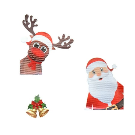 

Corashan Room Decor Christmas Reflective Car Magnets Set Colorfullb Light Magnets with Linesomes Refrigerator Garage Magnet Decals for Xmas Birthday Car Mailbox Decoration Home Decor