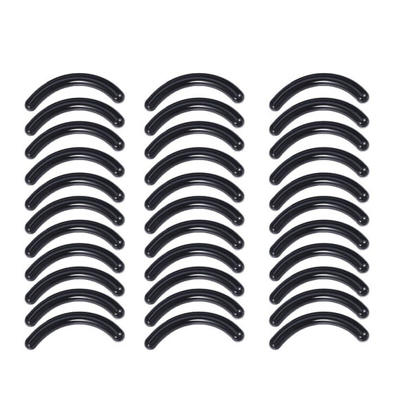 Homemaxs 50-Pack Refill Pads for Eyelash Curler - Washable Silica Gel Cushions