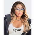 thumbnail image 3 of Gafas de bloqueo de luz azul Cyxus Aviator con montura metálica, 3 of 7
