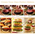 thumbnail image 2 of Máquina para hacer hamburguesas 3 en 1 para hamburguesas o albóndigas perfectas, accesorios robustos para parrilla, prensa para hamburguesas apta para lavavajillas oso de fresa  Hogar, 2 of 3