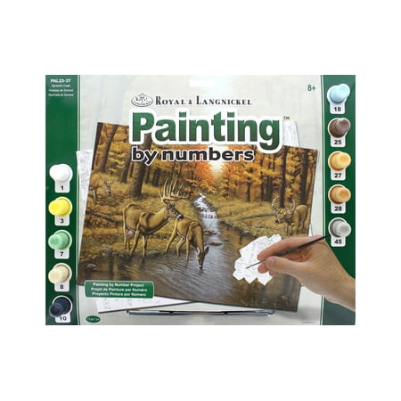 UPC: 0090672056658 | Royal Paint By Number Adult Lg White Tails