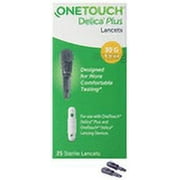 OneTouch Delica Plus Lancets (Only Lancets) 30G