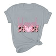 thumbnail image 4 of Nrmvnmi Mothers Baseball Tee Shirt for Women Short Sleeve Letter Printed Graphic Mom Gifts Tee Shirts Mothers Day Gifts, 4 of 4