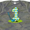 thumbnail image 4 of Inktastic Argyle Golf 1st Birthday Boys Baby Bodysuit, 4 of 5