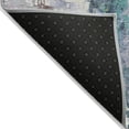 thumbnail image 5 of Addison Rugs Chantille Indoor/Outdoor Transitional Abstract Teal Machine Washable Rectangle Rug, 5' x 7'6", 5 of 8