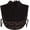 Black, variant on Women Fake Half Shirt Detachable Dickey Blouse Lace Fake Collar