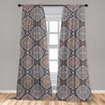 thumbnail image 5 of Ambesonne Ethnic Curtains, Vintage Boho Art, Pair of 28"x95", Multicolor, 5 of 5