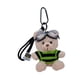 thumbnail image 5 of Llavero con colgante de animal de dibujos animados, novedoso, decorativo, de peluche, adorable, adorno para coche. Oso Verde, 5 of 9
