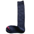 thumbnail image 2 of Lian LifeStyle Women's 1 Pair Awesome, Breathable, Fancy and Cozy Knee High Cotton Boot Socks HR158212 Size 6-9 (Navy), 2 of 3