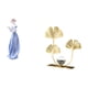 thumbnail image 5 of Estatua de Chica Decorativa Figura de Mesa Nórdica Moderna para Decoración con Hojas y Flores de Metal Fabricada en Resina E Hierro Adecu, 5 of 8