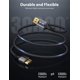 thumbnail image 2 of Cable DisplayPort Stouchi 2.1, 4 m, 80 Gbps, 16 K @60Hz 8 K @120Hz 4K @240Hz, 2 of 7
