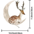thumbnail image 2 of Metal Moon Animal Skull Wall Decor, Metal Wall Decor, Metal Moon and Animal Decor, Moon and Animal Wall Decor, Moon and Skull Wall Decor, Unique and Mysterious Home Decor (21), 2 of 6