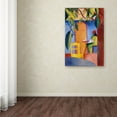 thumbnail image 3 of Trademark Fine Art 'Turkish Cafe' Canvas Art by August Macke, 3 of 3