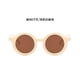 thumbnail image 1 of Verano niños niña niño gafas de sol niños gafas de sol redondas UV400 beige Ndcxsfigh Para Estrenar, 1 of 4