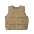 thumbnail image 2 of Esaierr Kids Boys Girls Puffer Vest for Toddler Down Vest Lightweight Sleeveless Zip Outwear for 2-12Y, 2 of 6