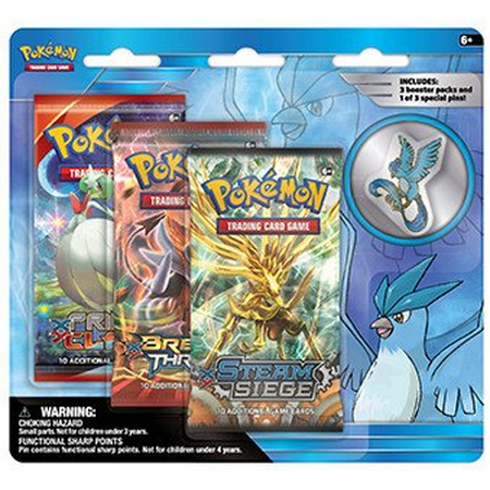 Pokemon TCG - Legendary Collectors 3-Booster Blister - Articuno (Best Pokemon To Fight Articuno)