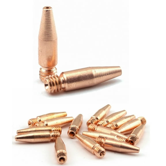 WeldingCity Pack of 10-pcs Tapered Contact Tip 11T-35 (.035") for MIG Welding Gun Lincoln Magnum 100L and Tweco #1/Mini