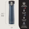 thumbnail image 2 of Termo Contigo Acero Inoxidable 710 Ml Para Café y Agua Fría azul 399, 2 of 4