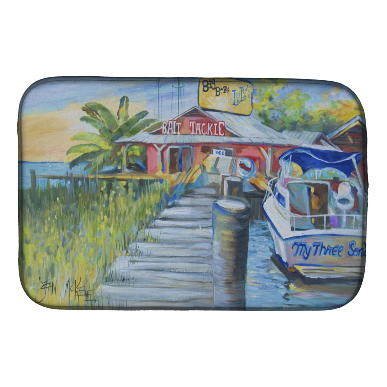 NYSKÖLJD Dish Drying Mat, Dark Grey, 44x36 Cm - UK