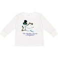 thumbnail image 3 of Inktastic Sassy Snowman The Weather Outside is Delightful Boys or Girls Long Sleeve Toddler T-Shirt, 3 of 5