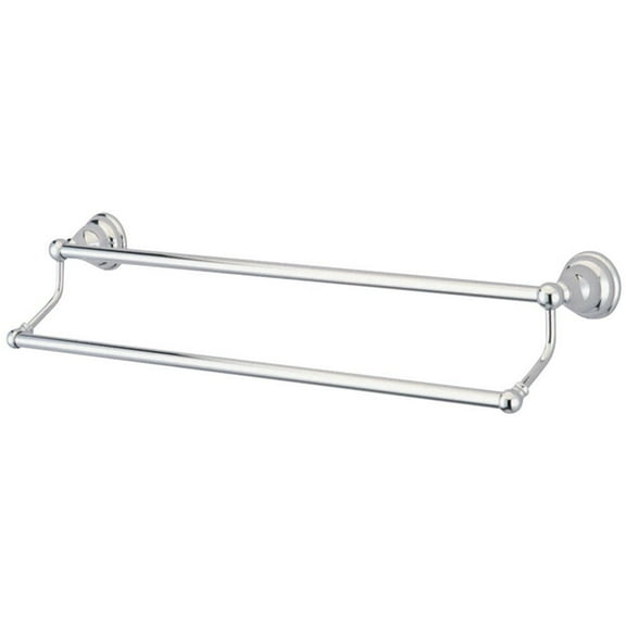 Kingston Brass BA556318C Royale 18 in. Dual Towel Bar- Chrome