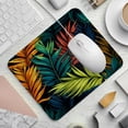 thumbnail image 2 of Frond Square Desk Mat Mouse Mat Mouse Pad, 8.3x9.8 Inch, Non-Slip Rubber Bottom, Printed, Suitable for Office and Gaming, 2 of 6