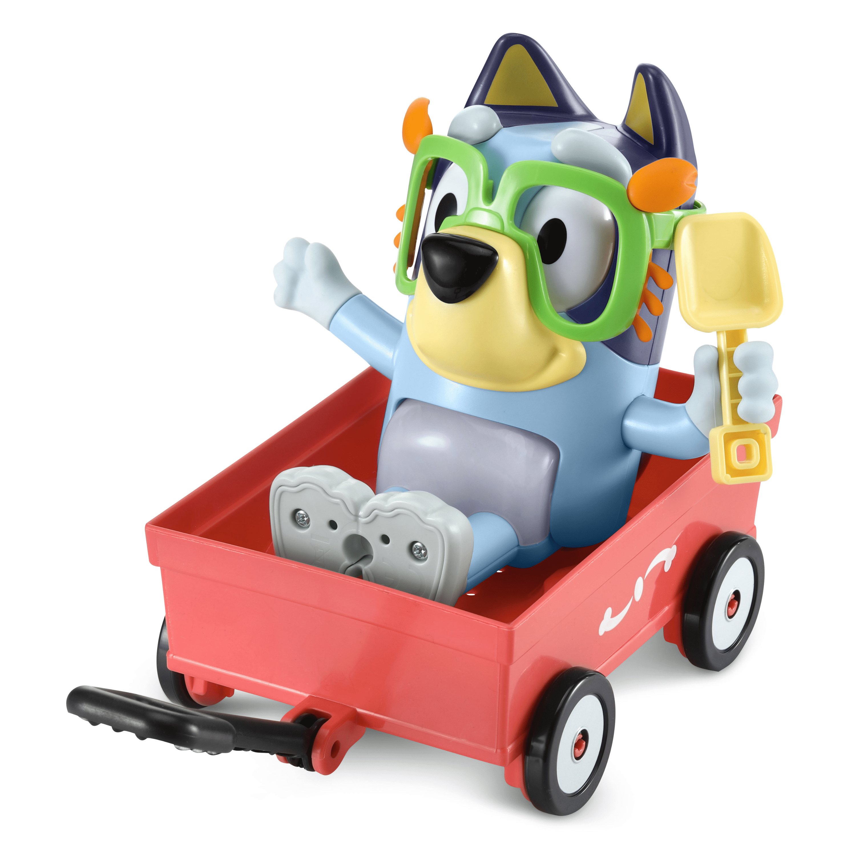 VTech® Bluey Dress-Up Bluey with Dress-Up Accessories and Wagon - English Version, 3-6 Yrs, VT BLUEY DRESS UP EN