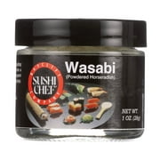 Baycliff Company Sushi Chef Powdered Wasabi, 1oz (28g) Jar – Spicy Flavor, Gluten-Free, No Artificial Allergens