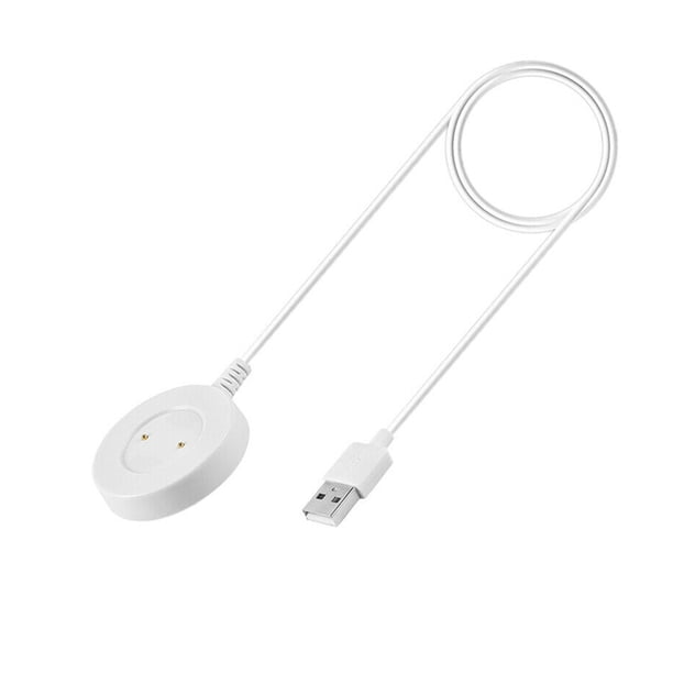 Bearachild Dock USB Smart Watch Cable de carga rápida Base Cradle Reemplazo para Watch G Smart Watch Stand Electrónica blanco