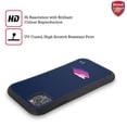 thumbnail image 2 of Head Case Designs Officially Licensed Arsenal FC Crest and Gunners Logo Gradient Hybrid Case Compatible with Apple iPhone 15 Plus, 2 of 7