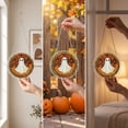 thumbnail image 5 of Cififendec Halloween Stained Glass Puzzle Suncatcher, 8.66", Acrylic Hanging Window Decor for Bay Window Porch Eave Glass Door Autumn Window Focal Embellishment, 5 of 5