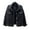 Black, variant on Women's Colorful Denim Jacket – Casual Short Coat with Large Pockets – Oversized Button Down Jean Jacket for Spring Fall – S-XXXXL