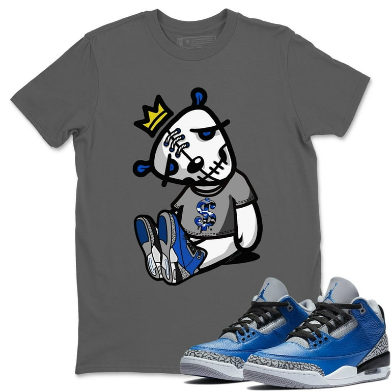 Dead Dolls T-Shirt Jordan Varsity Royal Cement Sneakers Matching