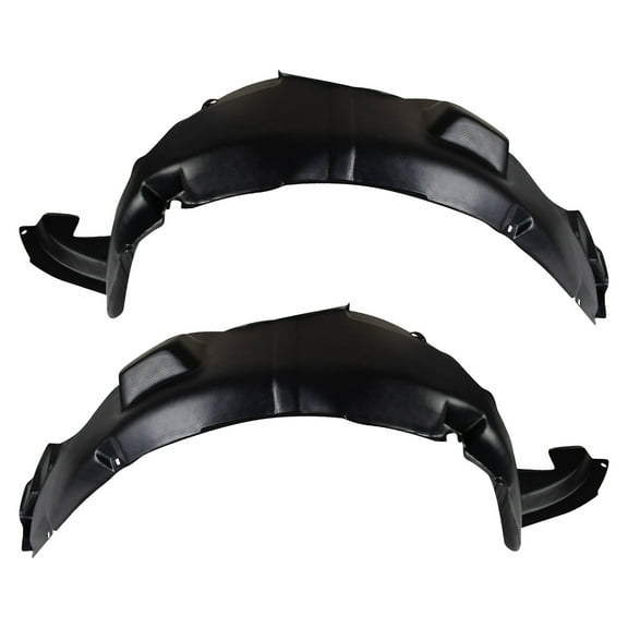 TRQ Inner Fender Liner Set Fits Select 2010-2013 Kia Forte Koup KI1248118 KI1249118