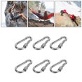 thumbnail image 4 of Spring Snap Hooks, Key Chain Link Buckle 6pcs Multifunctional  For Hiking ANGGREK 5MM, 4 of 8