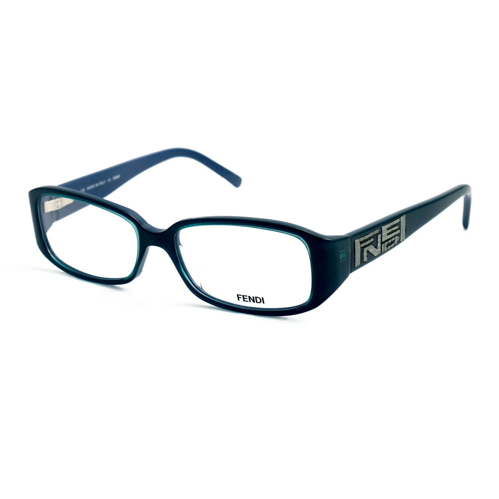 Fendi Eyeglasses Women Blue Frames Rectangle 54 16 135 F808L 042 ...